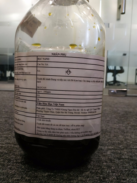 Bạc Nano- Ag+ (200ppm)